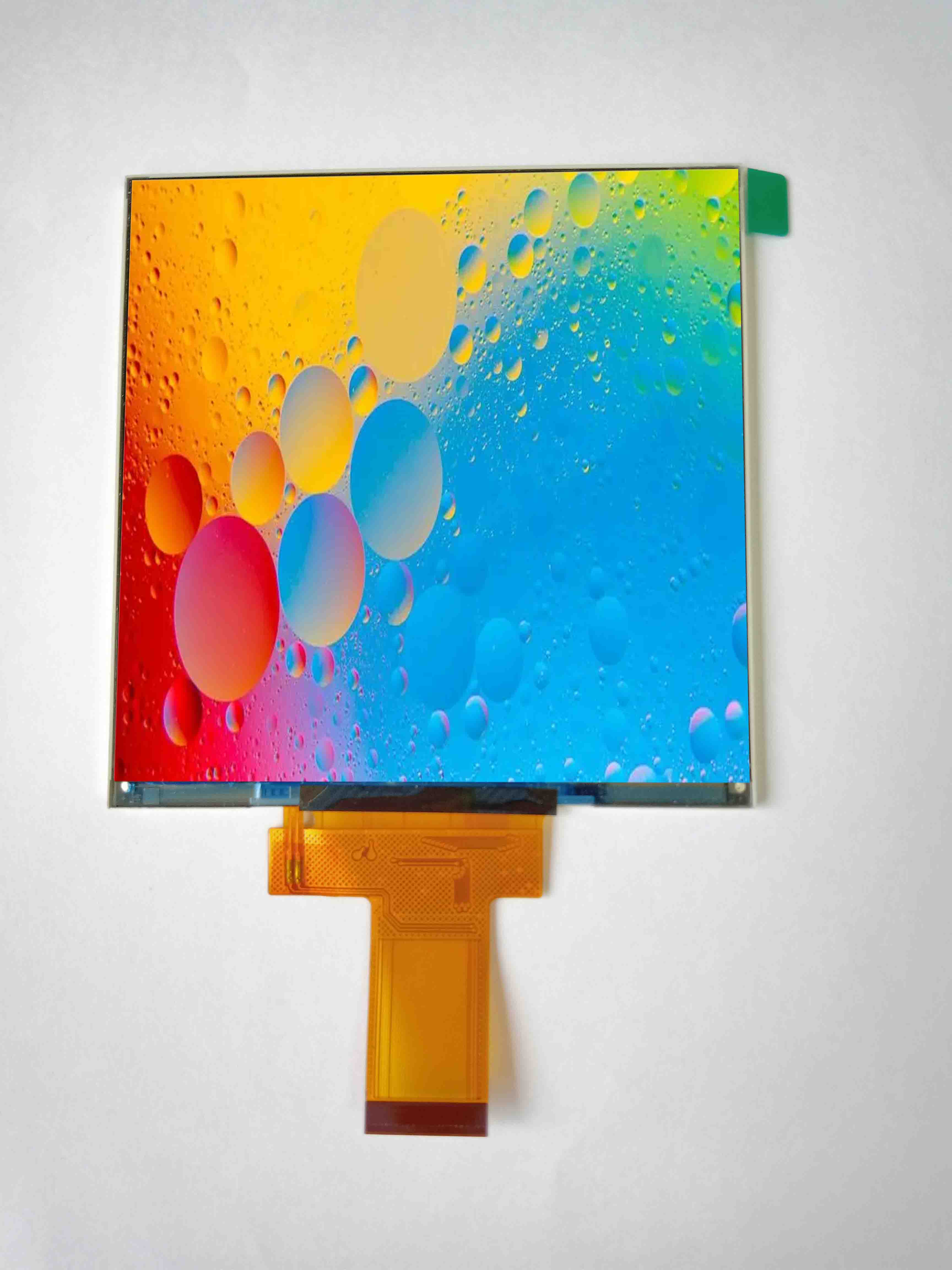 解像度320*320の3.92インチ正方形LCDスクリーン、MCU/SPIインターフェイスをサポート、マイクロコントローラーに最適