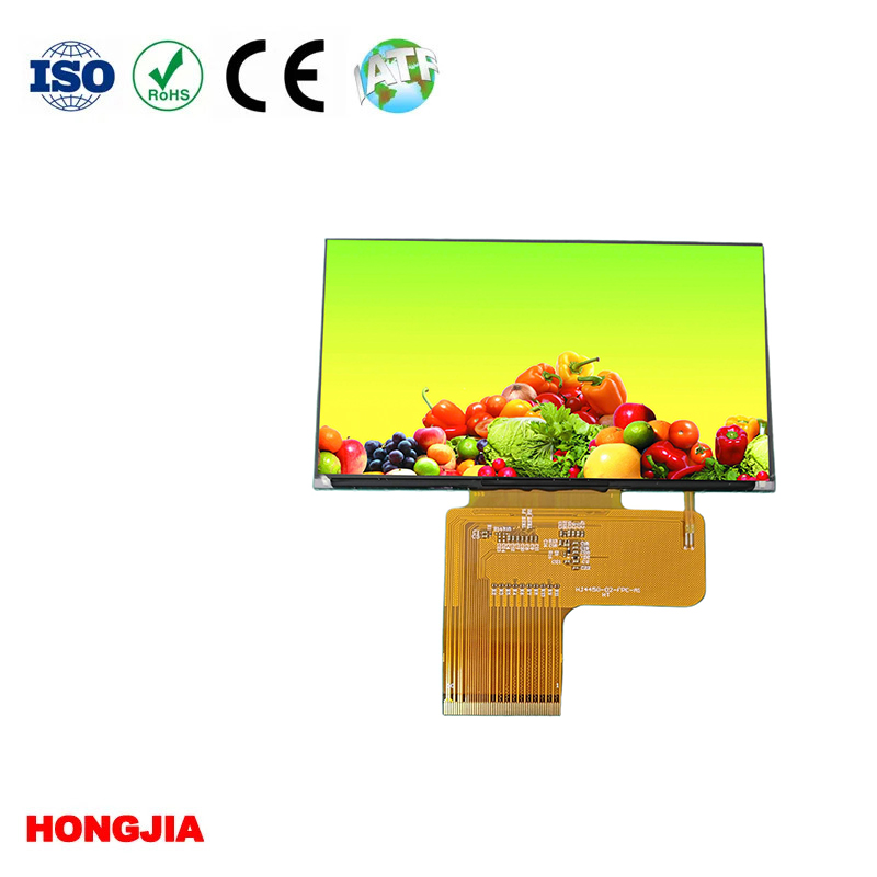 4.45 インチ TFT LCD 水平画面、解像度 1920*1080、LVDS インターフェイス、および 120Hz の高リフレッシュ レート