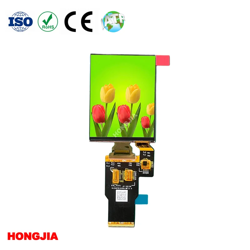 450x600 2.4 インチ AMOLED ディスプレイ